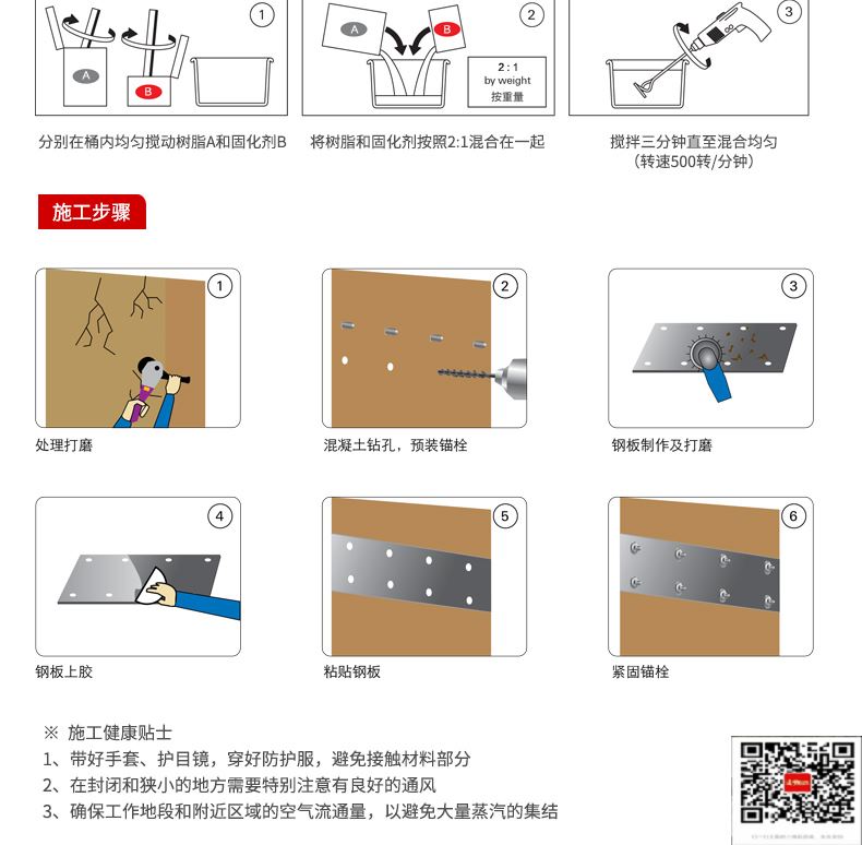 包钢金阳粘钢加固施工过程